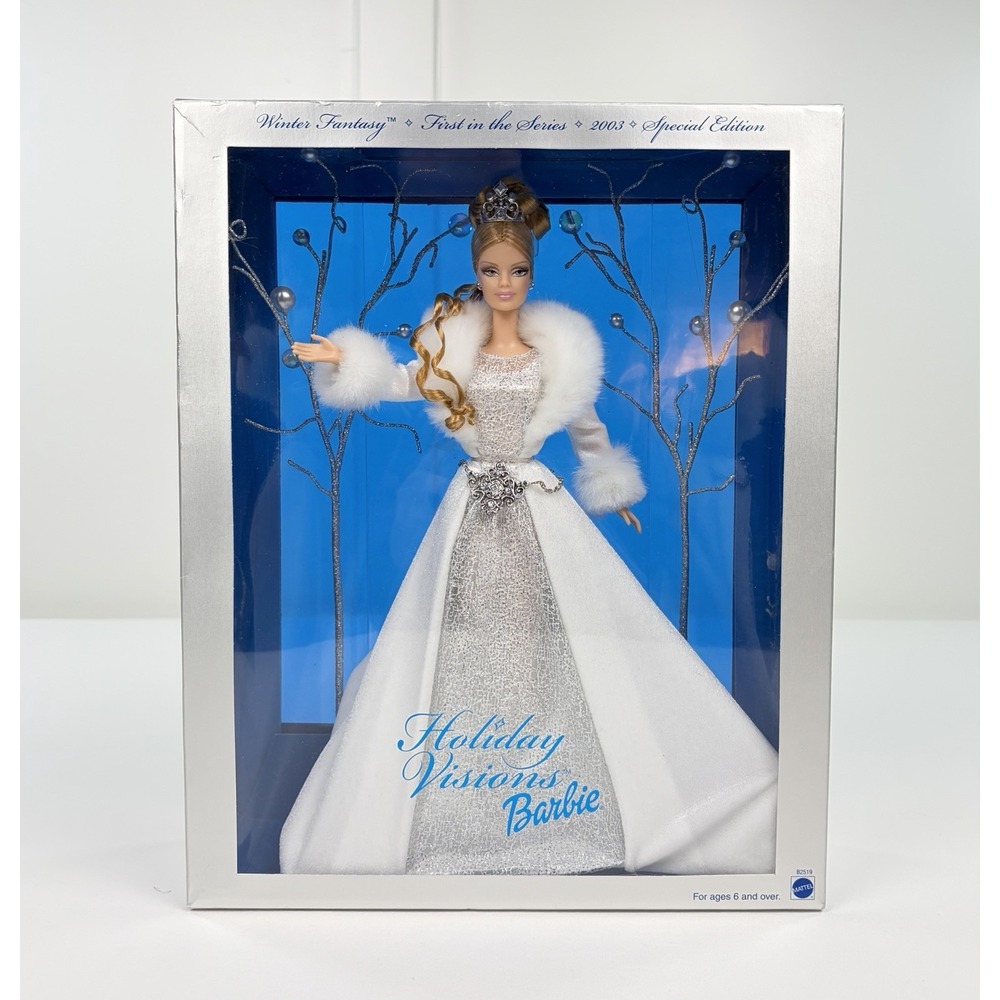 2003 Holiday Visions Barbie Winter Fantasy Special Edition First Series VTG New